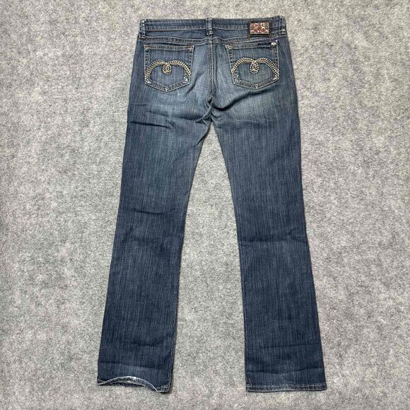 Mavi Olivia Bootcut Jeans Women's Size 28x32 Blue Denim - Picture 5 of 7